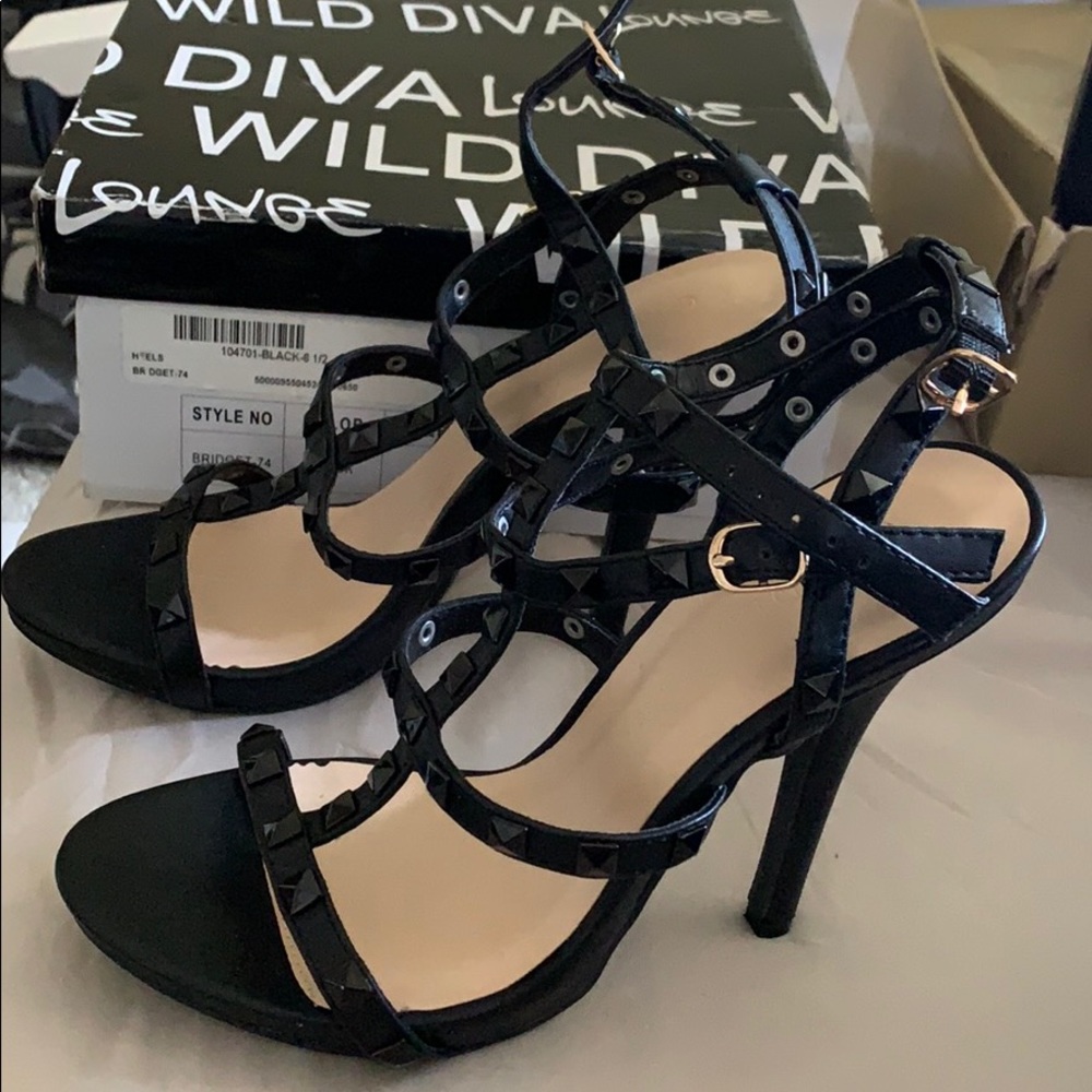 Black heels